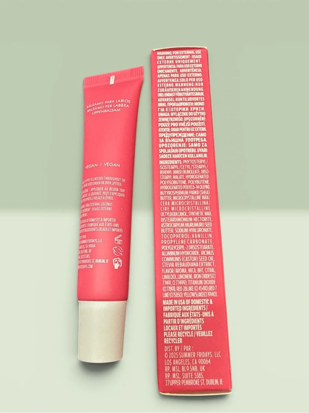 Summer Fridays hydrating lip